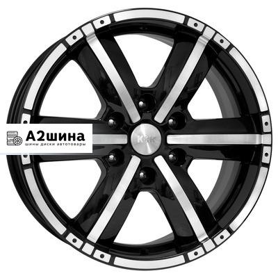 7,5*17 6*139,7 ET30 106,1 КиК Окинава-оригинал (КС635) Алмаз черный