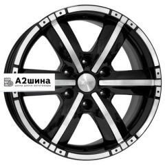 7,5*17 6*139,7 ET46 67,1 КиК Окинава-оригинал (КС635) Алмаз черный