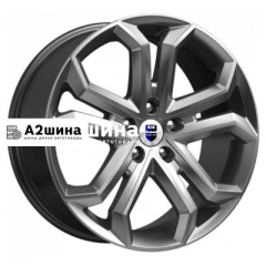 8,5*19 5*120 ET45 64,1 КиК Пандора (КС466) Дарк платинум