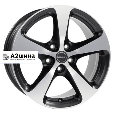 7*16 5*115 ET40 70,1 Borbet CC Black Polished Glossy