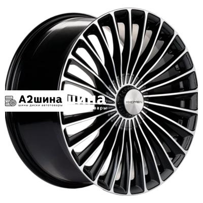 8,5*20 5*112 ET43 66,6 Khomen Wheels KHW2008 (Mercedes Front) Black-FP