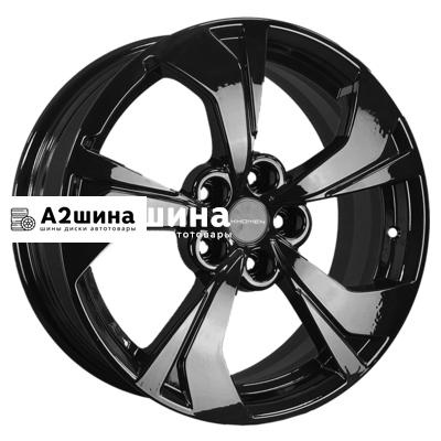 7*17 5*114,3 ET51 67,1 Khomen Wheels KHW1724 (Optima/Tucson) Black