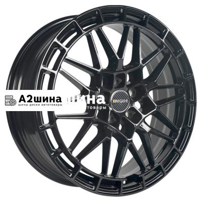 9,5*19 5*112 ET39 66,6 INCH FA8536 Full Black Round