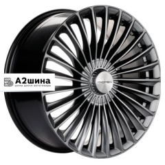 9,5*20 5*112 ET38 66,6 Khomen Wheels KHW2008 (Mercedes Rear) Dark Chrome