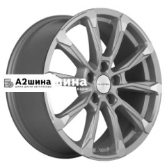 7,5*18 5*114,3 ET50 67,1 Khomen Wheels KHW1808 (K5/Santafe) F-Silver-FP
