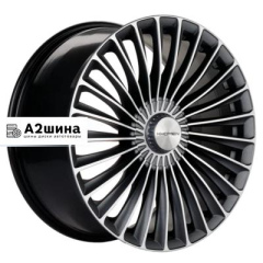 9,5*20 5*112 ET38 66,6 Khomen Wheels KHW2008 (Mercedes Rear) Gray-FP Matt