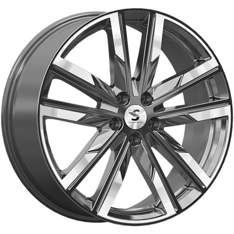 8*20 5*114,3 ET30 60,1 СКАДPremiumSeries КР014 diamond_gloss_graphite
