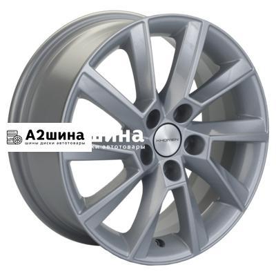 6*15 5*100 ET40 57,1 Khomen Wheels KHW1507 (Polo) F-Silver-FP