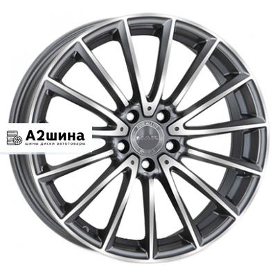 8*19 5*112 ET43 66,6 MAK Komet Gunmetal Mirror Face