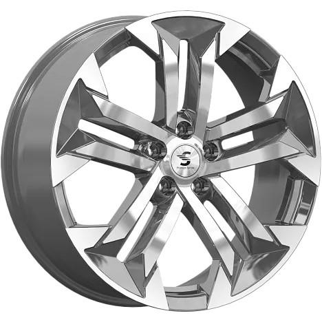 7,5*19 5*108 ET36 65,1 СКАДPremiumSeries КР015 diamond_gloss_graphite