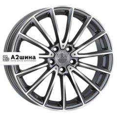 8*19 5*112 ET38 66,6 MAK Komet Gunmetal Mirror Face