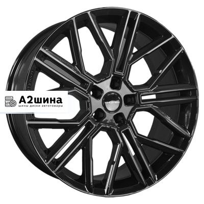 9,5*21 5*112 ET31 66,6 Khomen Wheels KHW2101 (Q7/Touareg) Black