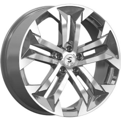 7,5*19 5*114,3 ET40 66,6 СКАДPremiumSeries КР015 diamond_gloss_graphite