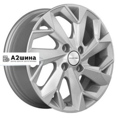 5,5*14 4*100 ET38 67,1 Khomen Wheels KHW1402 F-Silver