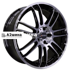 7*18 5*114,3 ET50 54,1 INCH FA8535 Gloss Black Machined Face