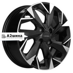 5,5*14 4*100 ET46 54,1 Khomen Wheels KHW1402 Black-FP