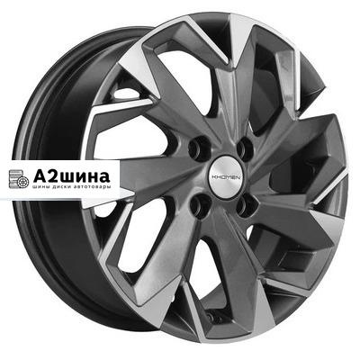5,5*14 4*100 ET46 54,1 Khomen Wheels KHW1402 Gray-FP