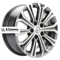 6,5*16 5*114,3 ET45 60,1 Khomen Wheels KHW1610 (Toyota/Suzuki) Gray-FP