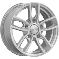 6,5*16 5*139,7 ET40 98 СКАД ВАЙСХОРН toyota-silver