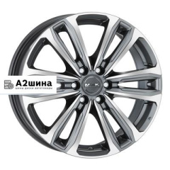 8*18 6*114,3 ET50 66,1 MAK Safari 6 Gunmetal Mirror Face
