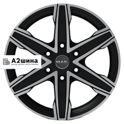 6,5*16 6*130 ET62 84,1 MAK King 6 Ice Black
