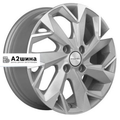 5,5*14 4*98 ET35 58,5 Khomen Wheels KHW1402 F-Silver-FP