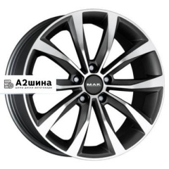 7*17 5*112 ET40 57,1 MAK Wolf Gunmetal Mirror Face
